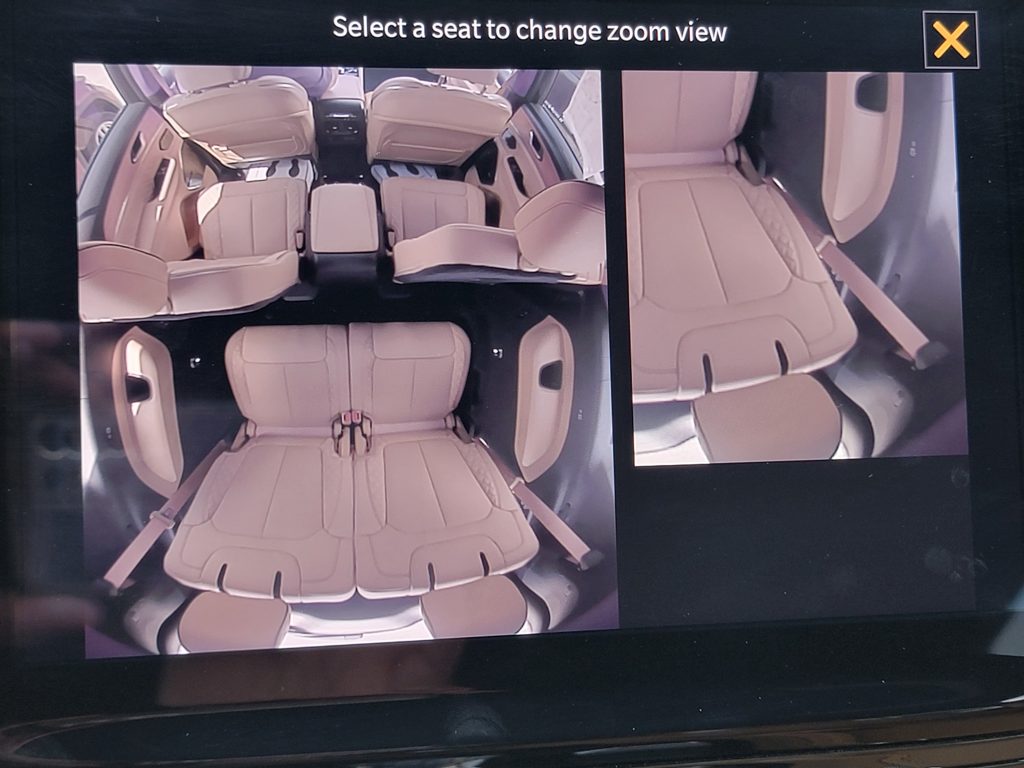 FamCam view, showing three different angles.