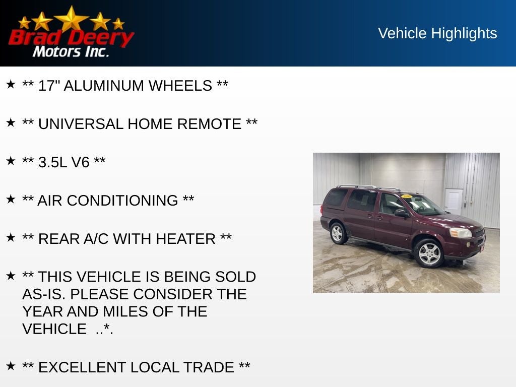 2006 Chevrolet Uplander LT