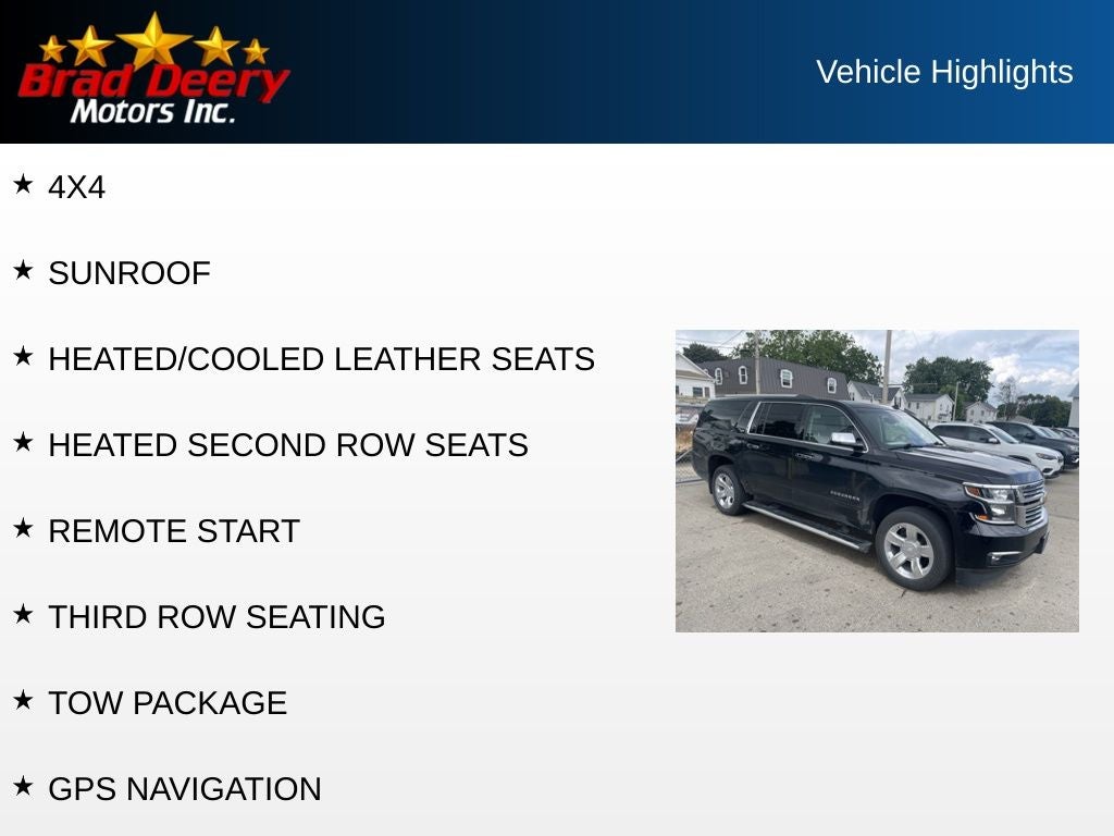 2015 Chevrolet Suburban LTZ