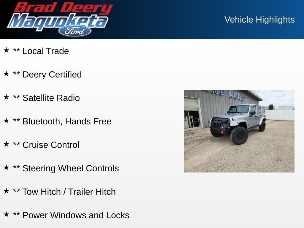 2015 Jeep Wrangler Unlimited Sahara