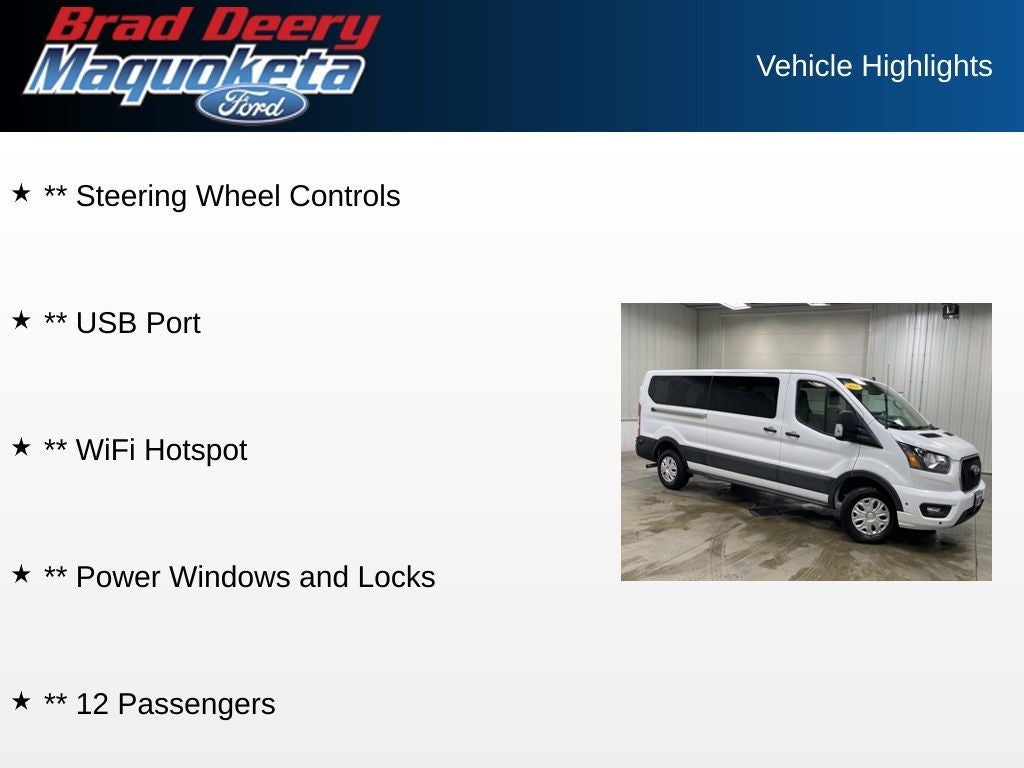 2024 Ford Transit-350 XLT