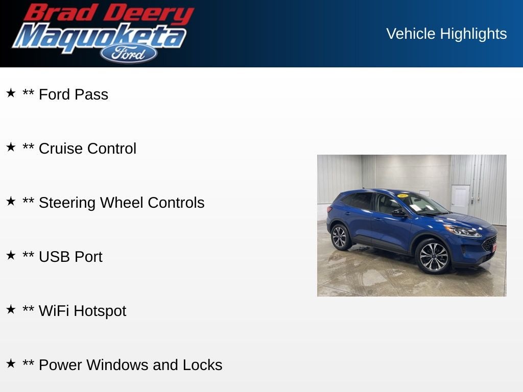 2022 Ford Escape SE