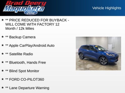 2022 Ford Escape SE