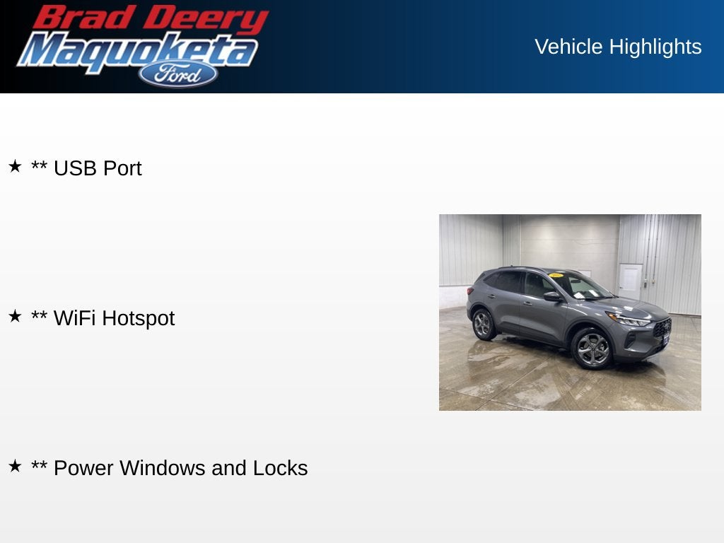 2025 Ford Escape ST-Line
