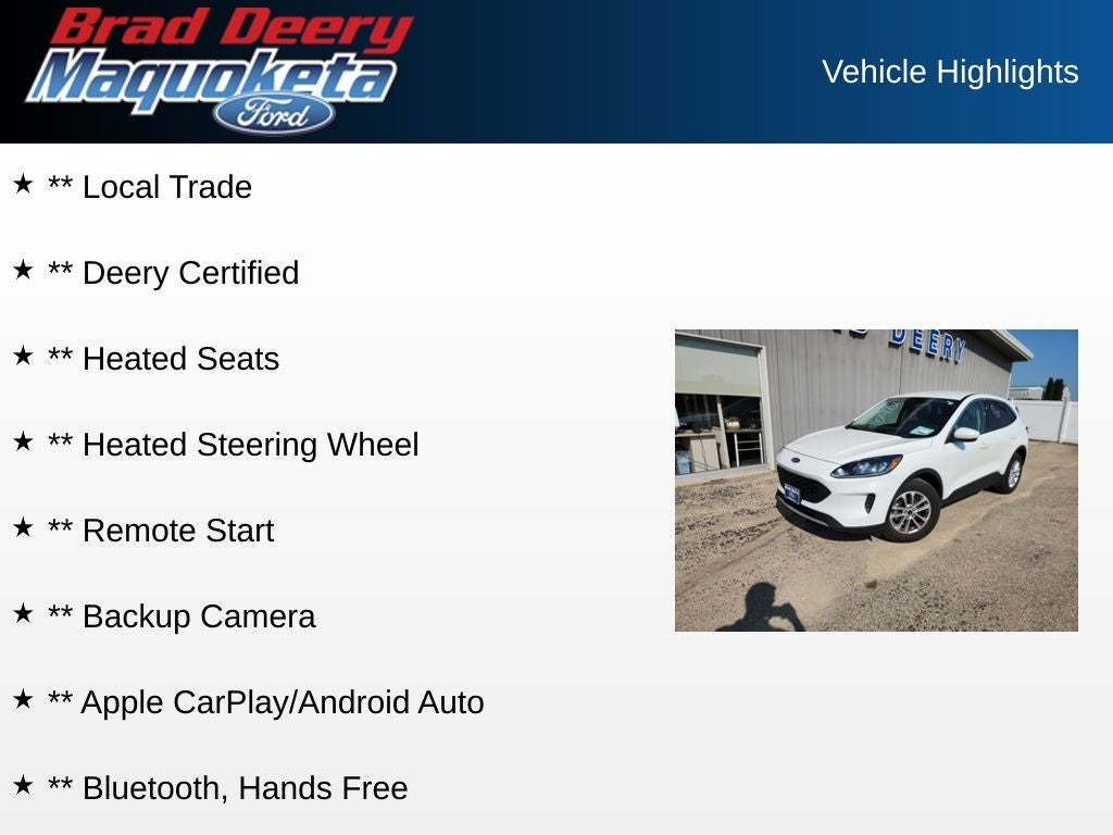2021 Ford Escape SE