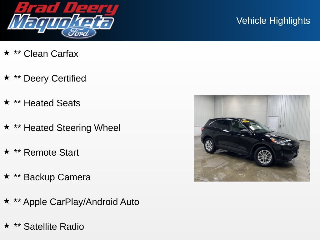 2022 Ford Escape SE