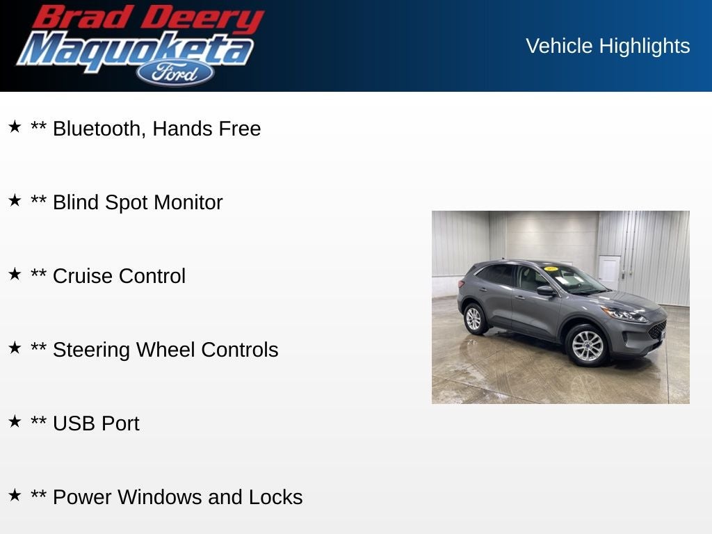 2022 Ford Escape SE
