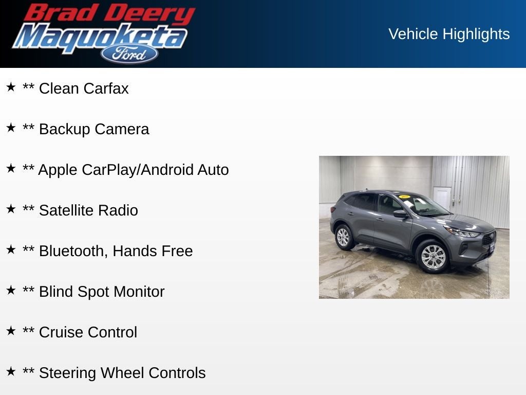 2025 Ford Escape Active