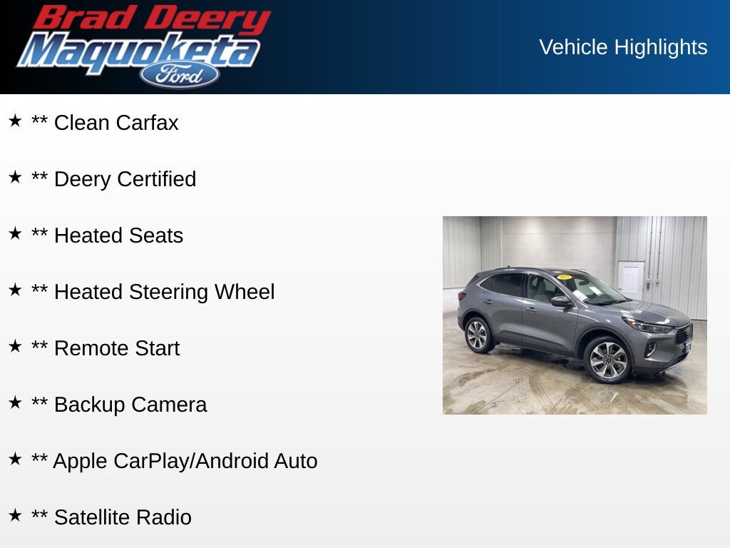 2023 Ford Escape Platinum