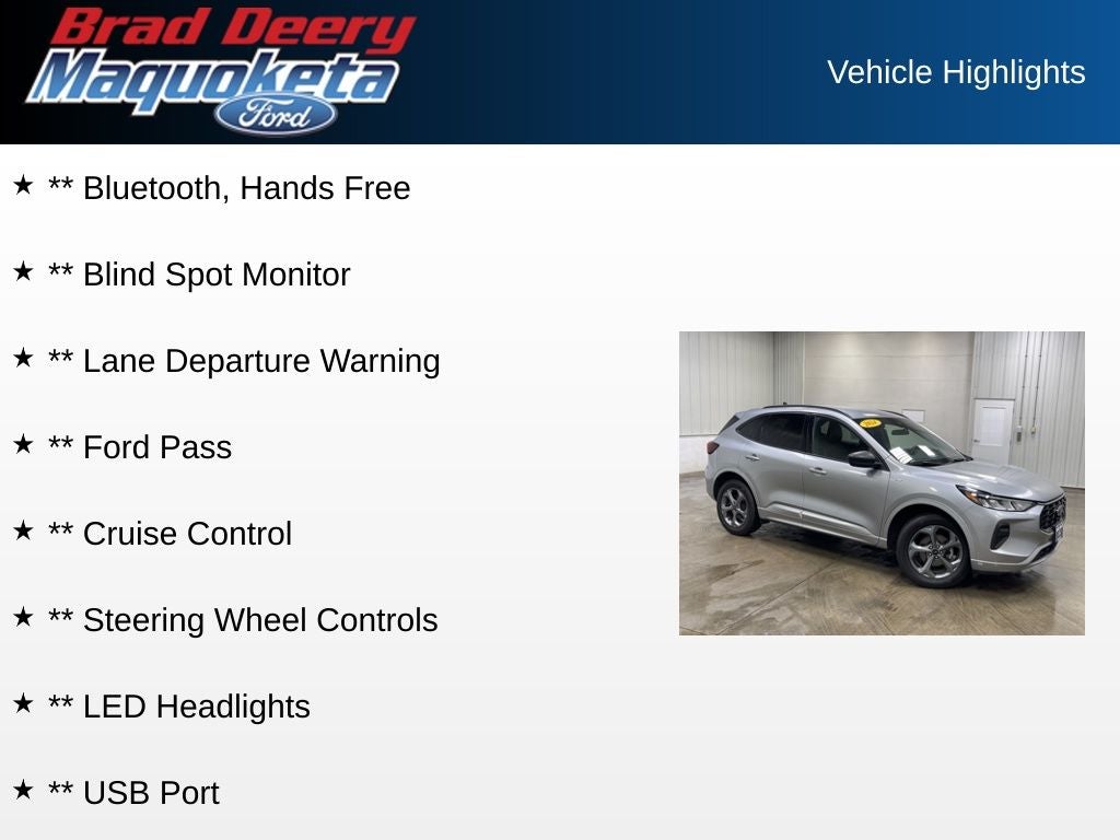 2024 Ford Escape ST-Line