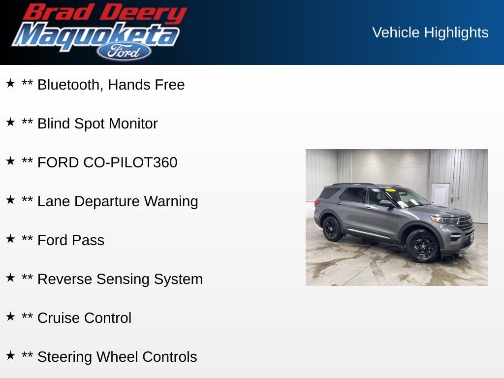 2023 Ford Explorer XLT