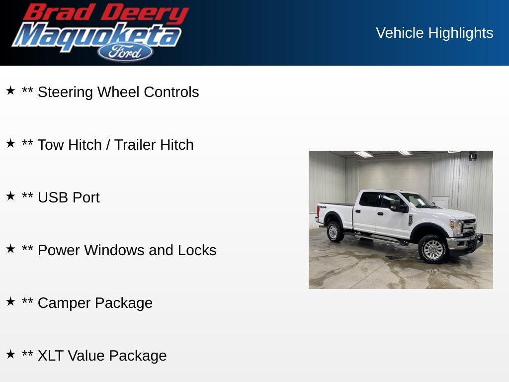 2019 Ford F-250SD XLT