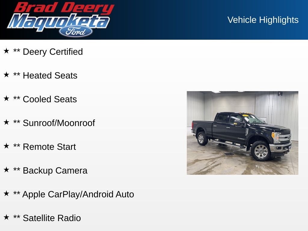 2017 Ford F-350SD Lariat