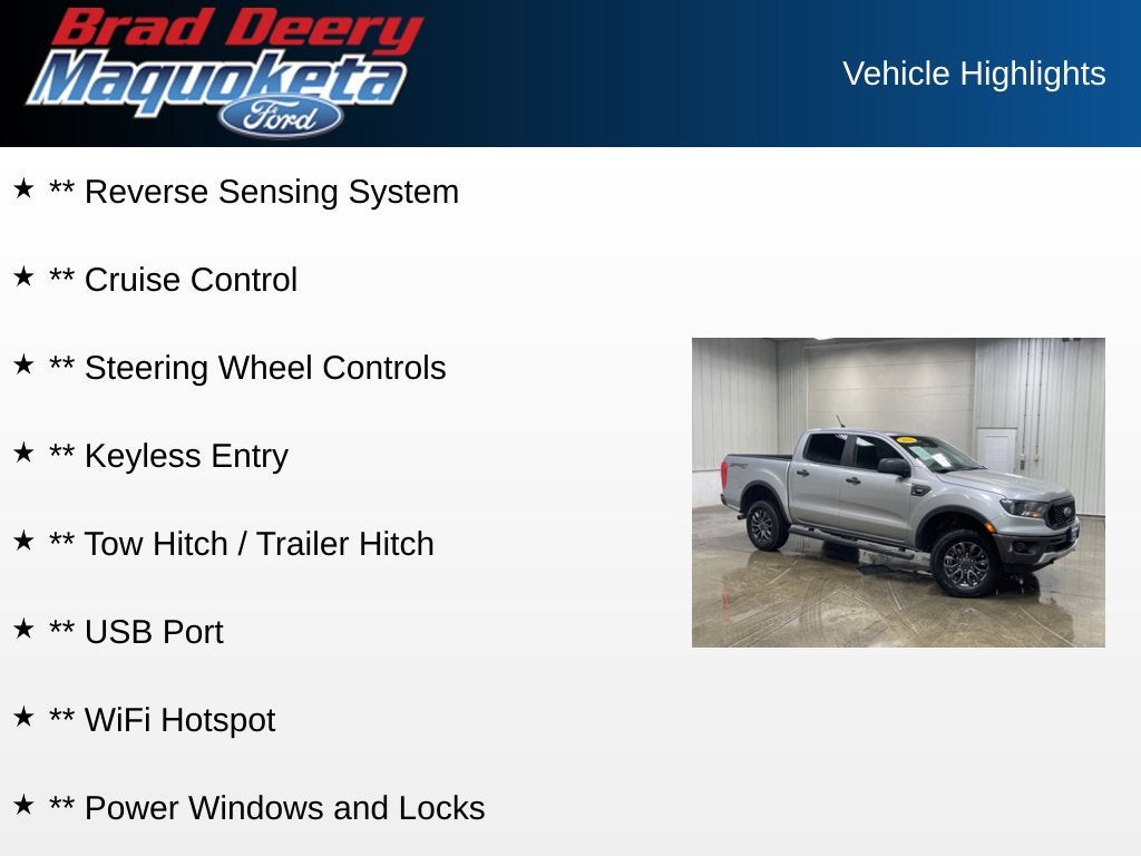 2021 Ford Ranger XLT