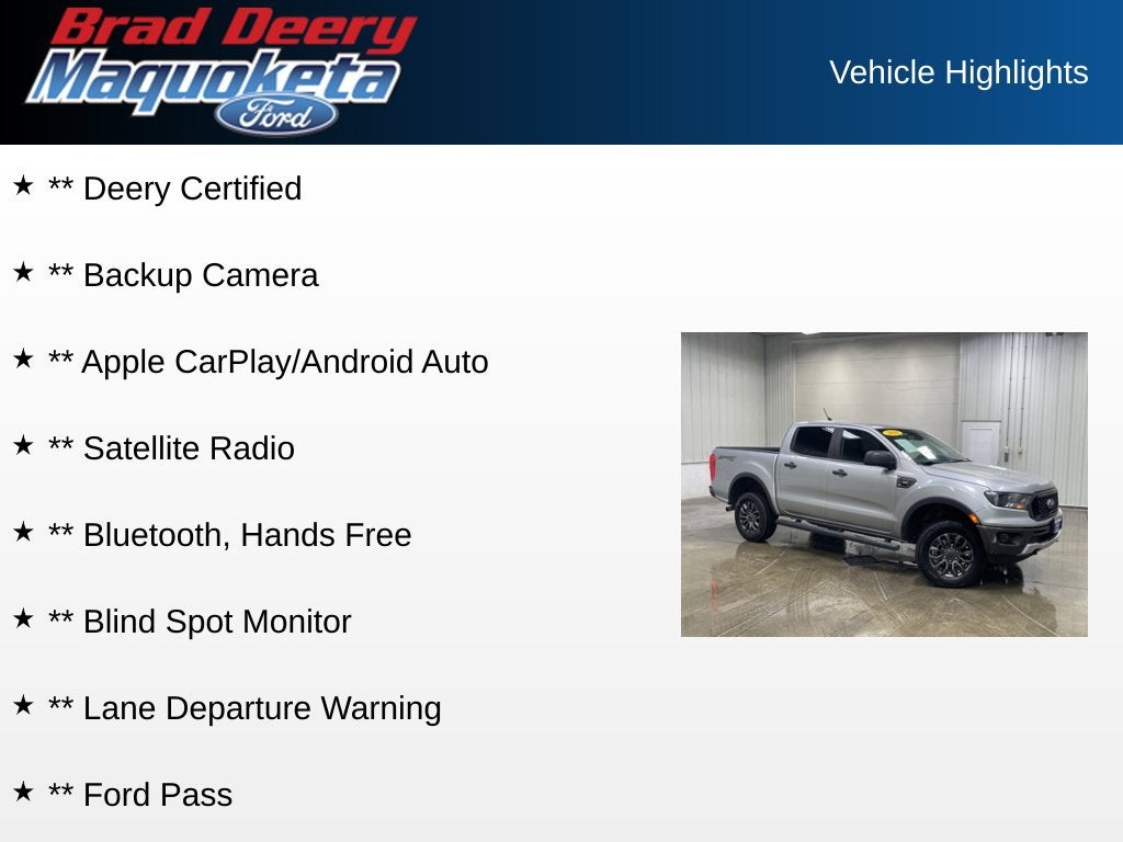 2021 Ford Ranger XLT