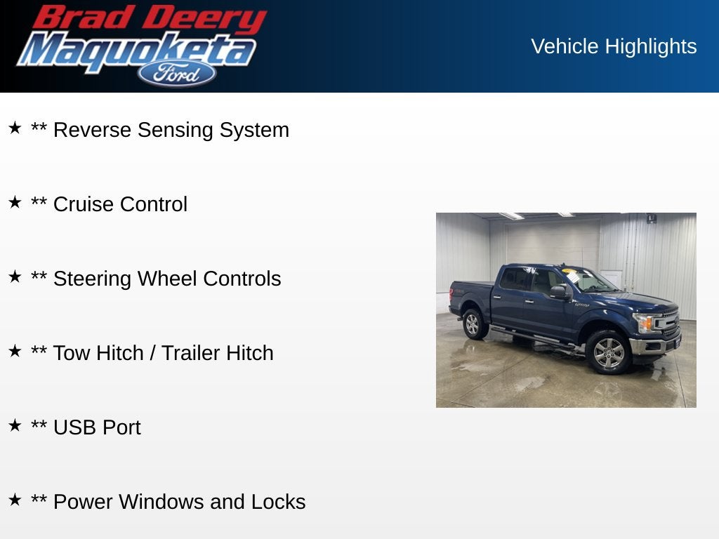 2018 Ford F-150 XLT