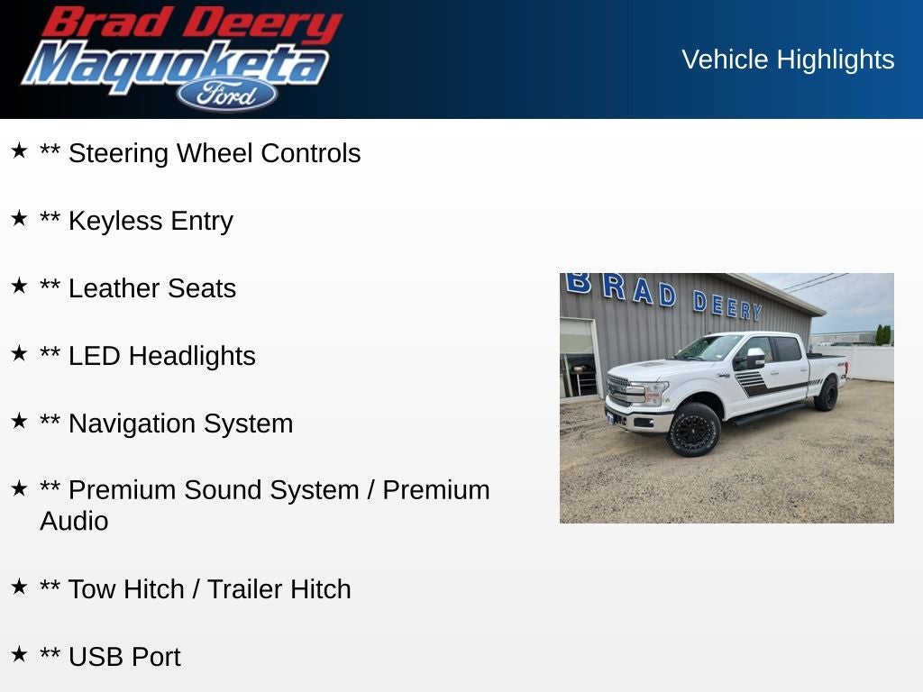 2020 Ford F-150 Lariat