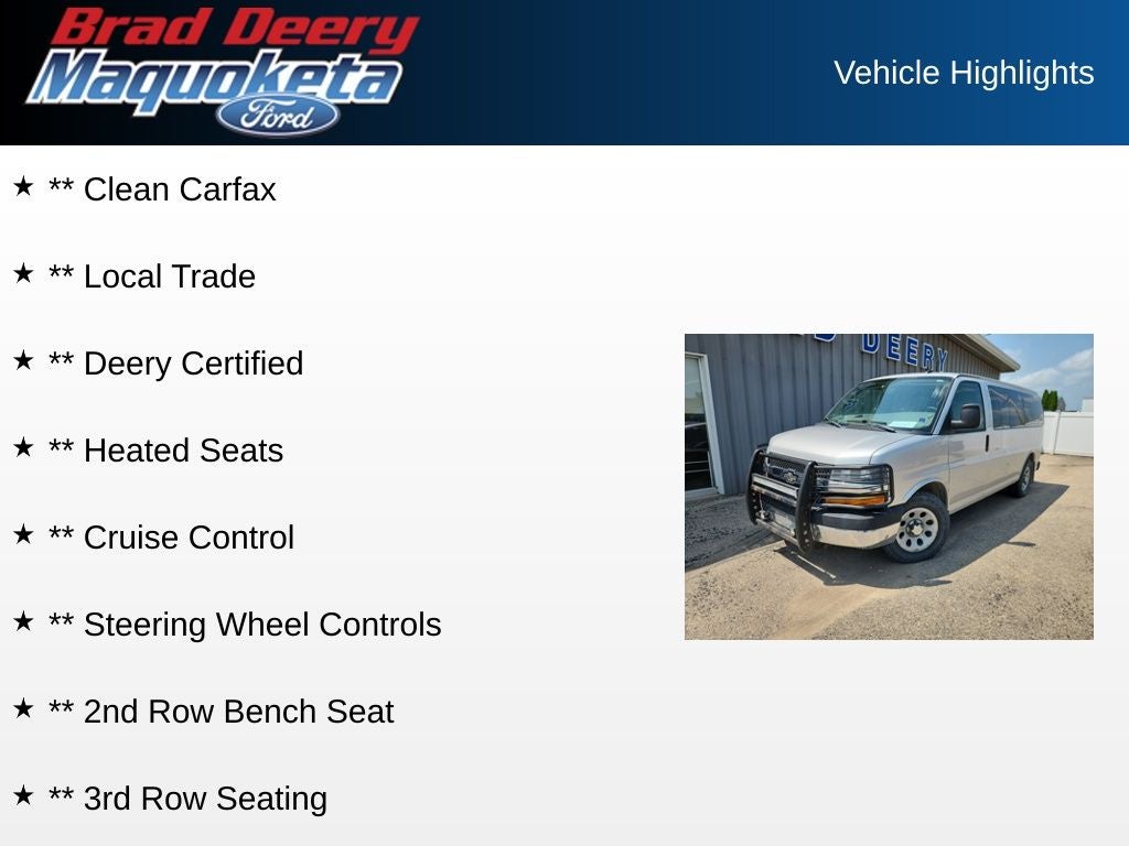 2011 Chevrolet Express 1500 LT