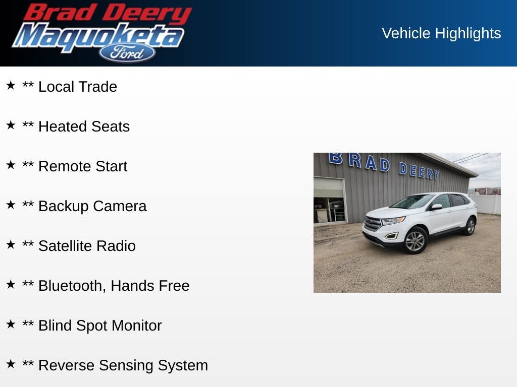 2015 Ford Edge SEL