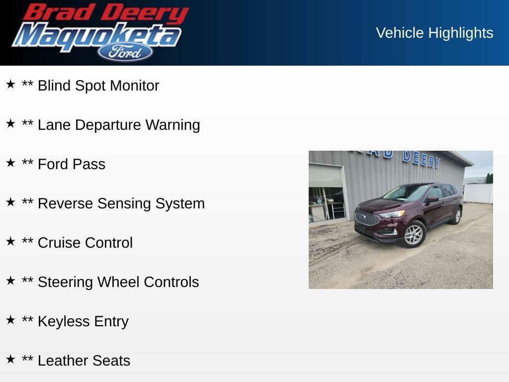 2024 Ford Edge SEL