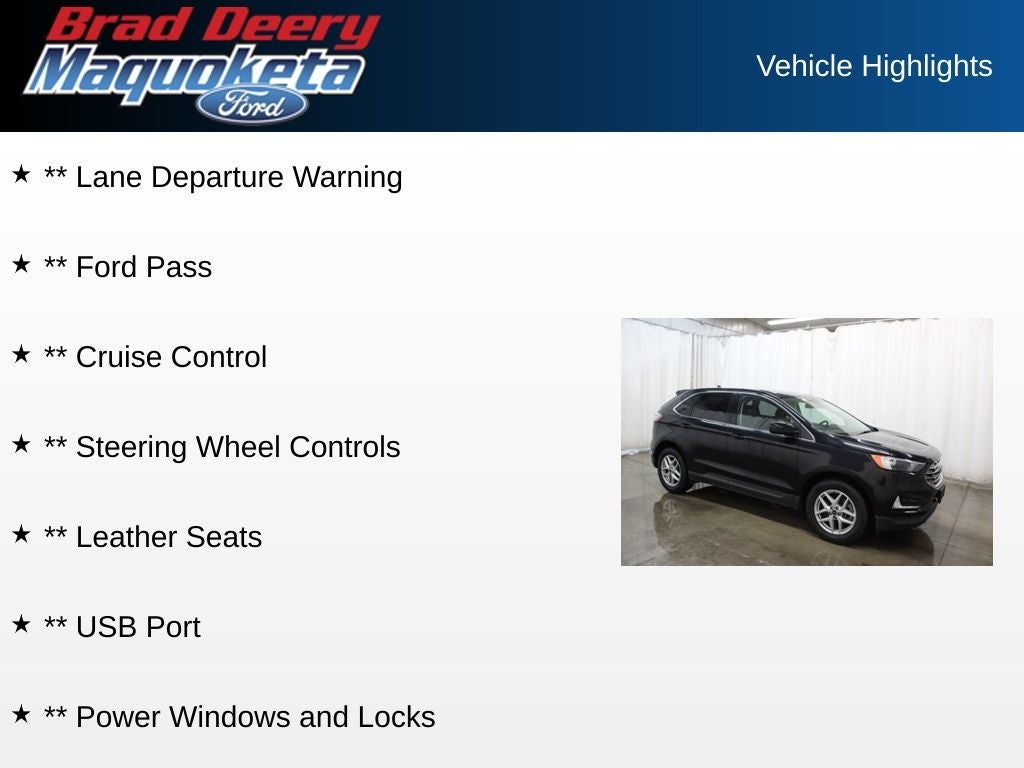2022 Ford Edge SEL