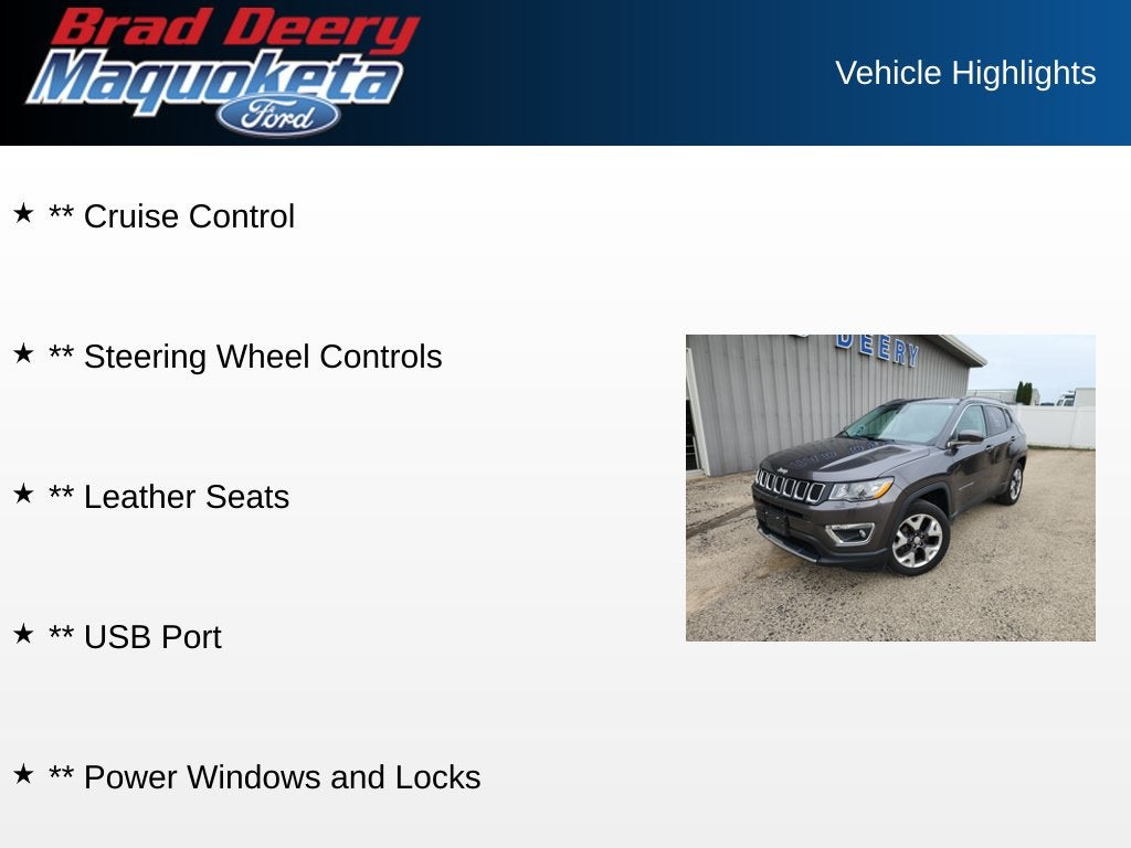 2019 Jeep Compass Limited