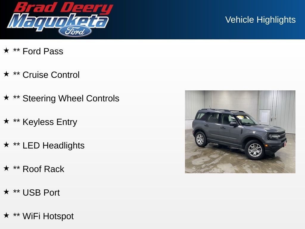 2021 Ford Bronco Sport Base