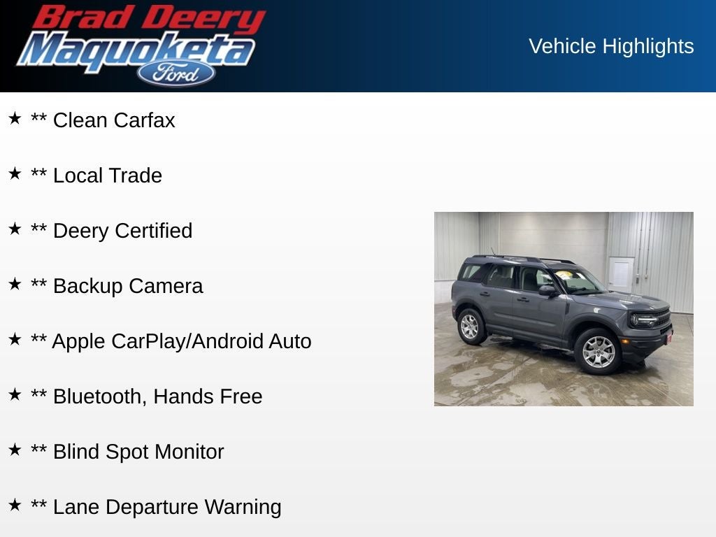 2021 Ford Bronco Sport Base