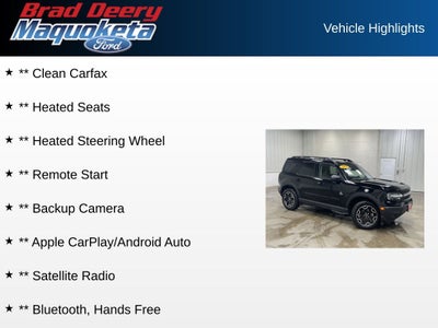 2025 Ford Bronco Sport Outer Banks