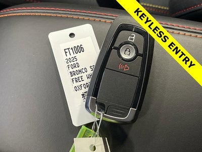 2025 Ford Bronco Sport FREE WHEELING