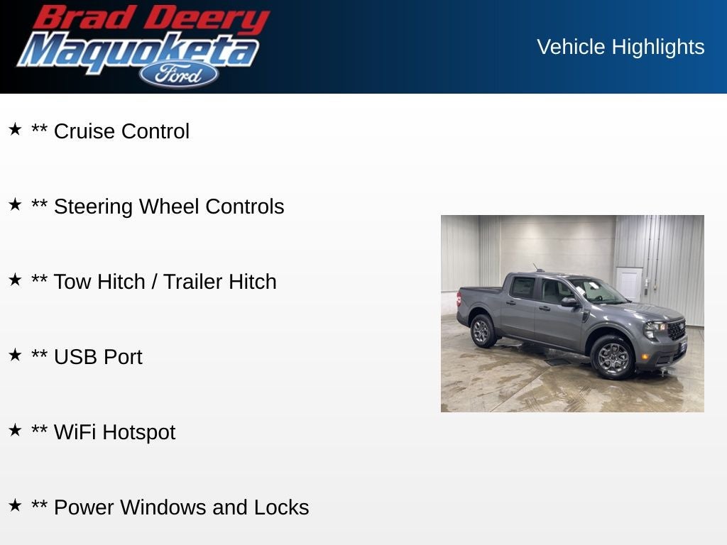 2026 Ford Maverick XLT