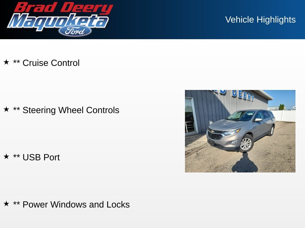 2018 Chevrolet Equinox LT