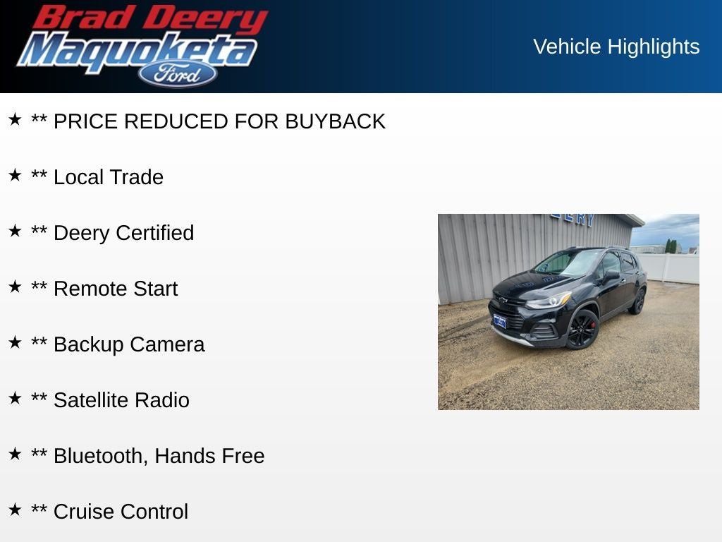 2018 Chevrolet Trax LT