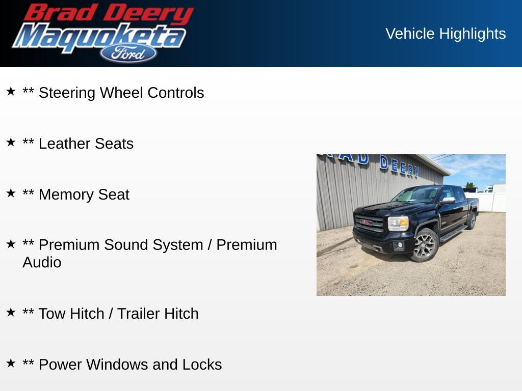 2014 GMC Sierra 1500 SLT