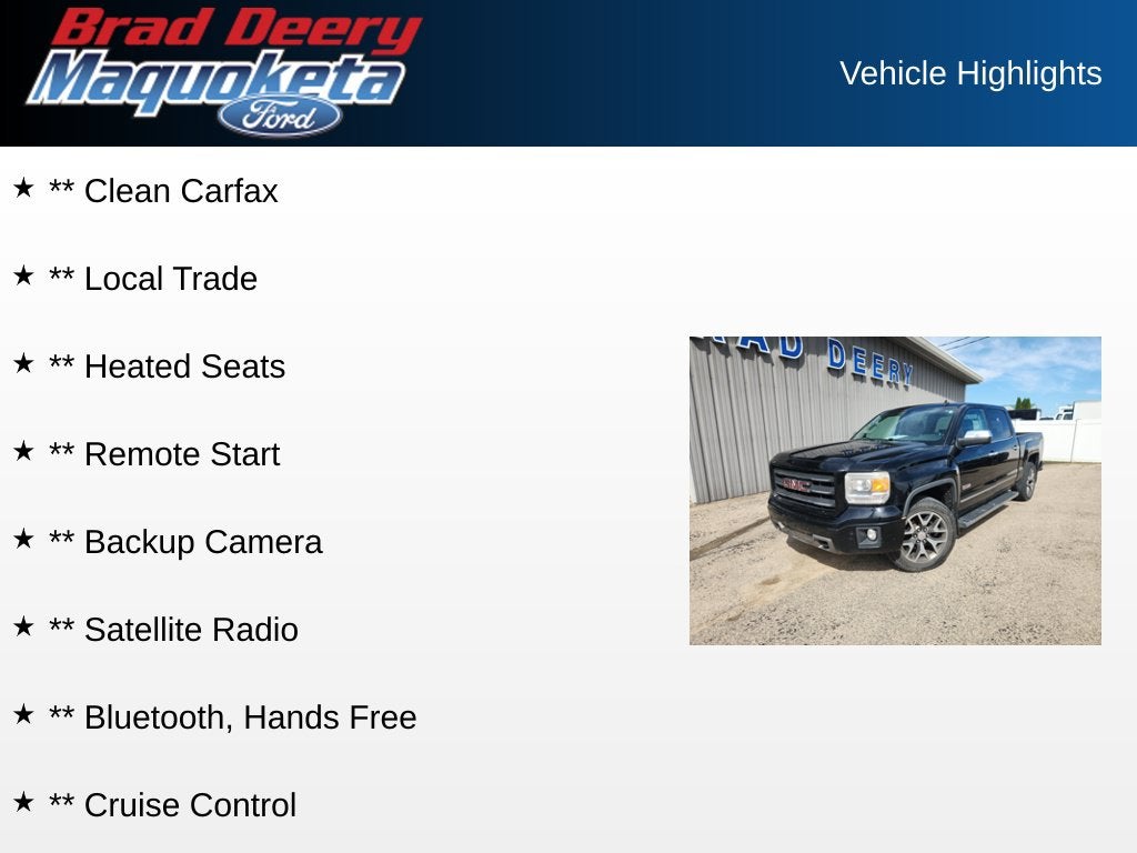2014 GMC Sierra 1500 SLT