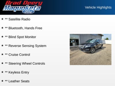 2019 Lincoln MKC Select