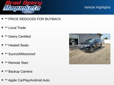 2019 Lincoln MKC Select