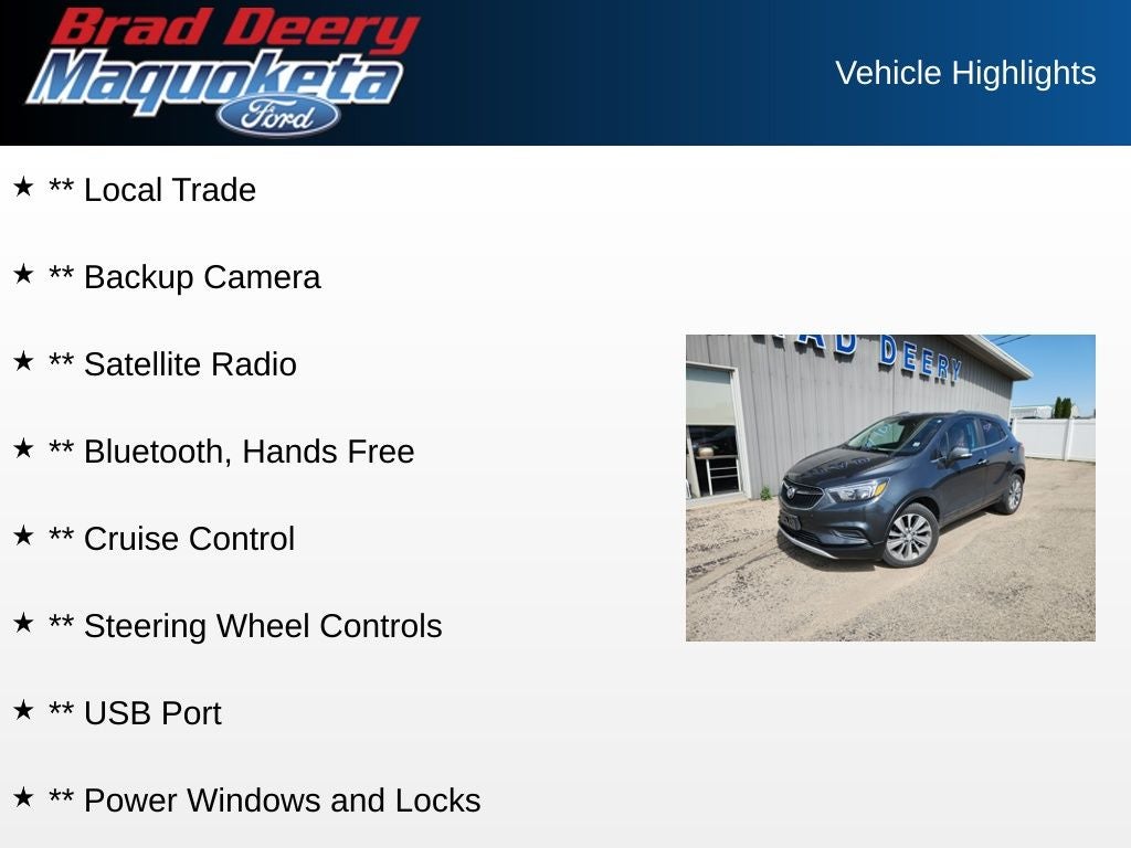 2018 Buick Encore Preferred
