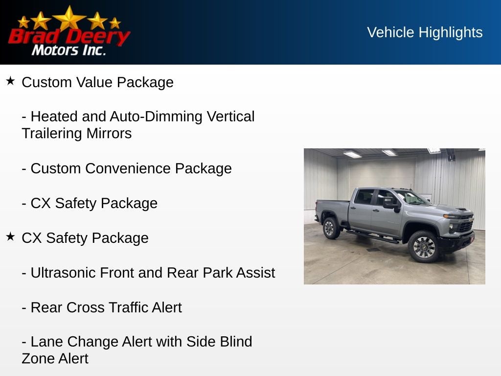 2026 Chevrolet Silverado 2500HD Custom