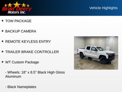 2026 Chevrolet Colorado Work Truck