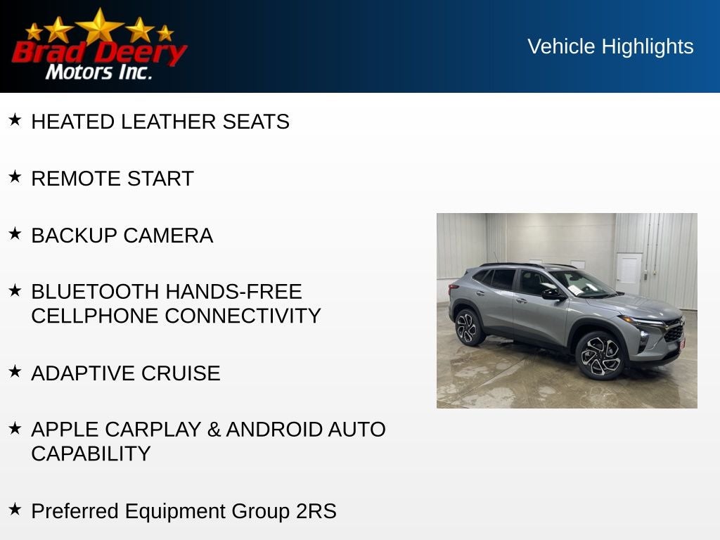 2026 Chevrolet Trax 2RS