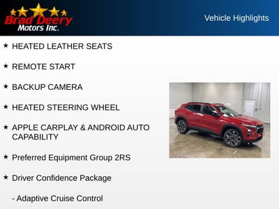 2026 Chevrolet Trax 2RS
