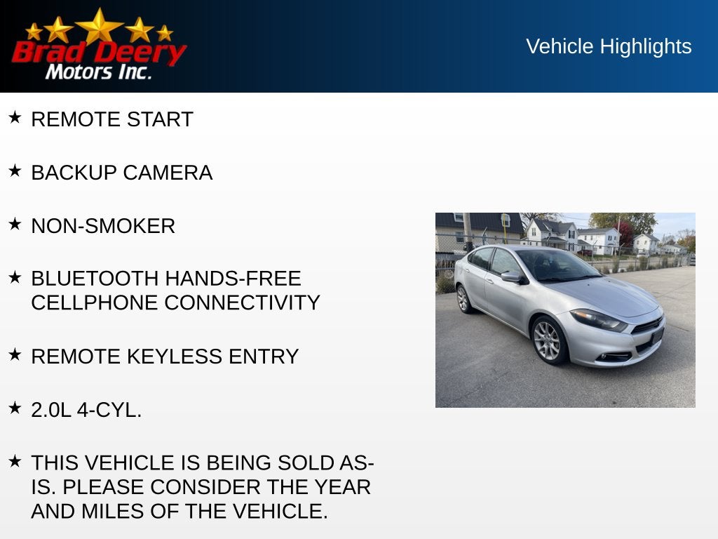 2013 Dodge Dart SXT