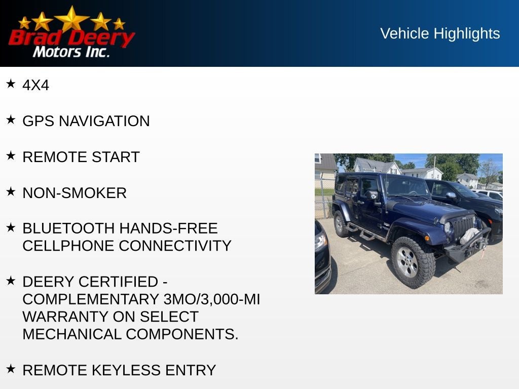 2013 Jeep Wrangler Unlimited Sahara