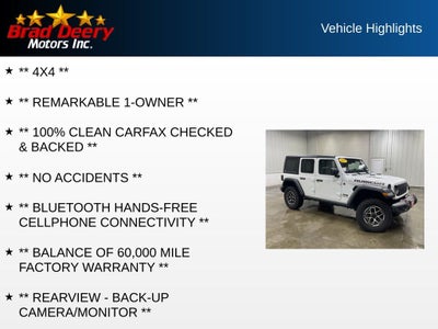 2025 Jeep Wrangler Rubicon 4X4