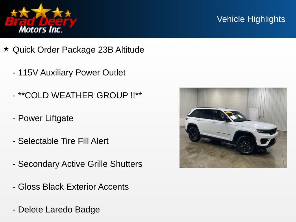 2025 Jeep Grand Cherokee Altitude