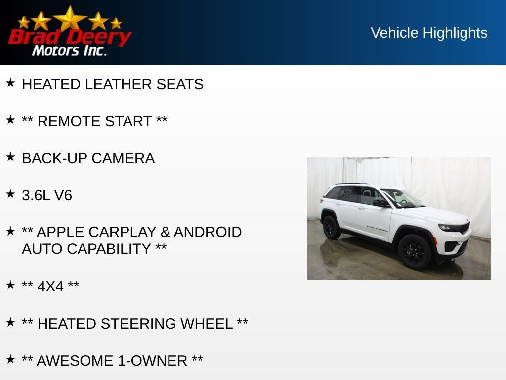 2025 Jeep Grand Cherokee Altitude 4X4