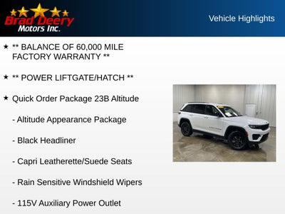 2024 Jeep Grand Cherokee Altitude 4X4