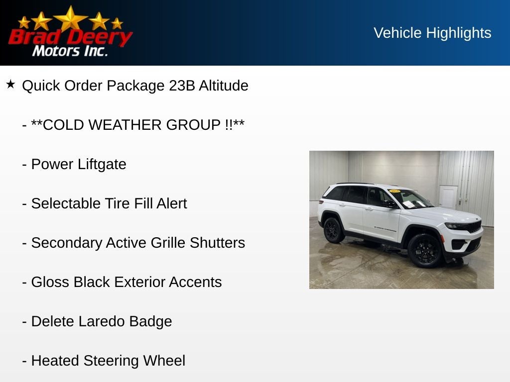 2024 Jeep Grand Cherokee Altitude 4X4