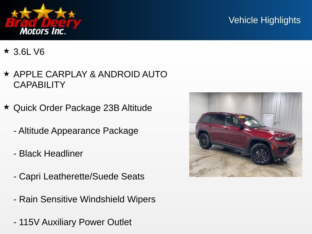 2024 Jeep Grand Cherokee Altitude
